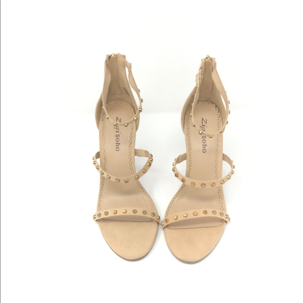 🆕 Zigi Soho Natural/Gold Tone Sandals